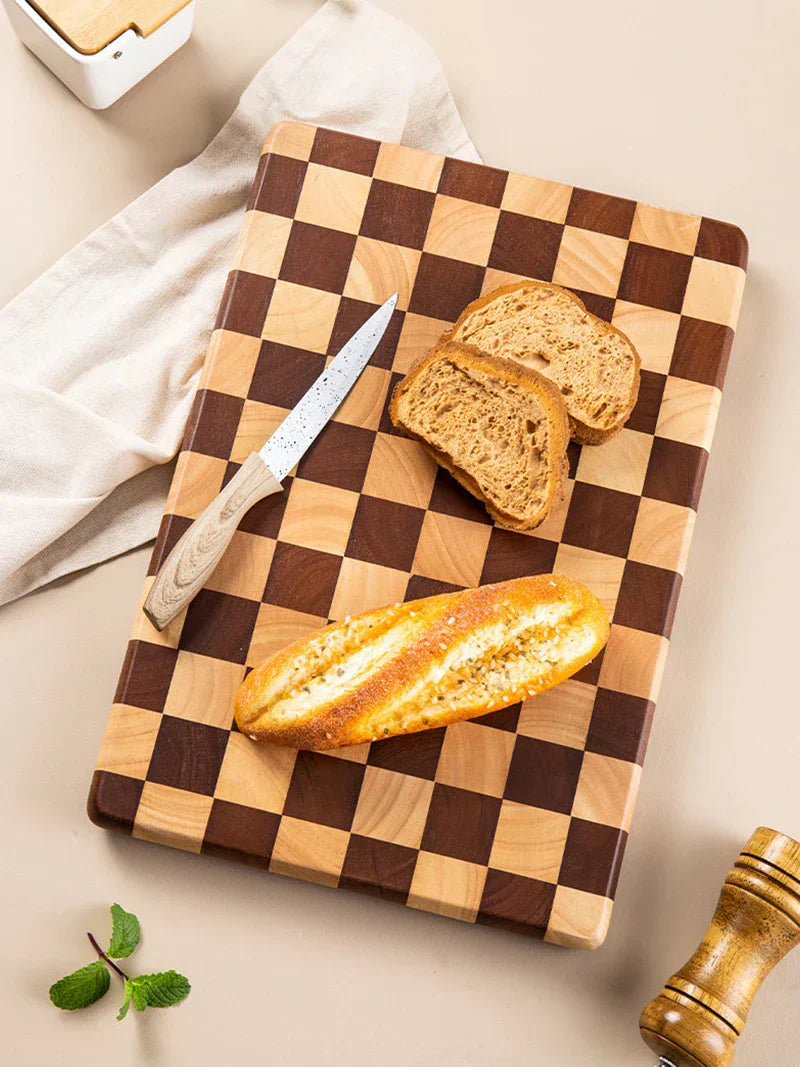 Non-Slip Acacia Cutting Board - Eco-Friendly Kitchen Essential