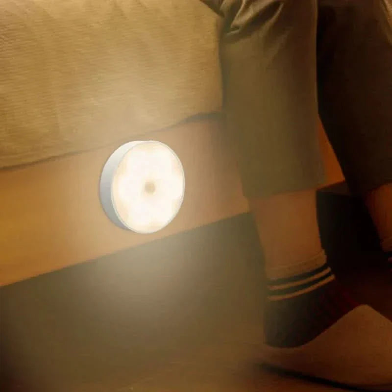 Wireless Motion Sensor LED Night Light with Automatic On/Off