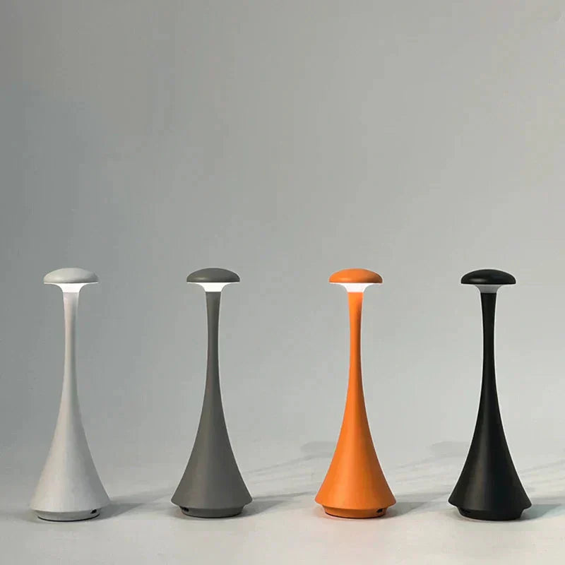 Rechargeable Wireless Portable Table Lamp with Adjustable Brightness