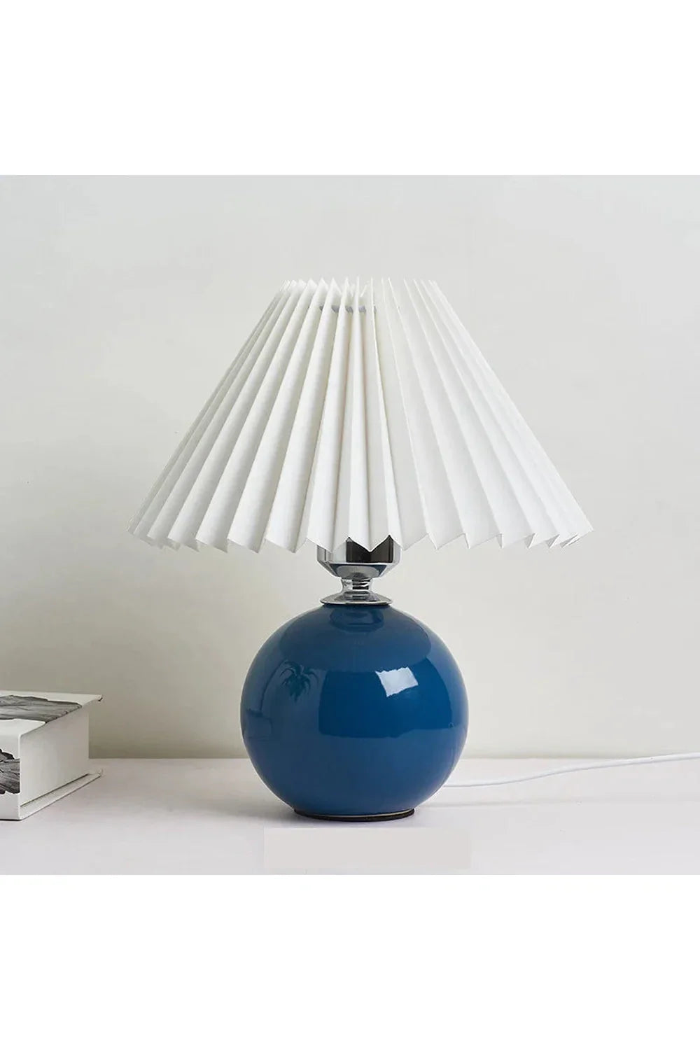 Vintage Ceramic Folding Table Lamp