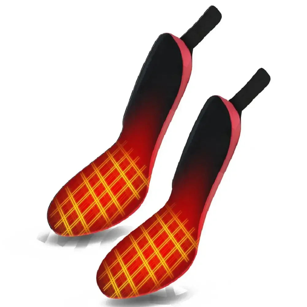 Rechargeable Heated Insoles with Wireless Remote Control