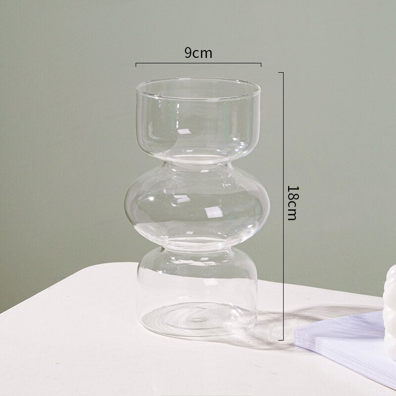 Multicolor Glass Animal Vase - 18 cm