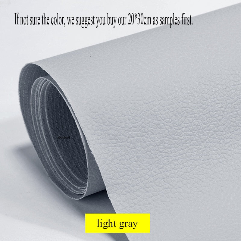 Self-Adhesive Leather Repair Patch Kit for Synthetic Surfaces