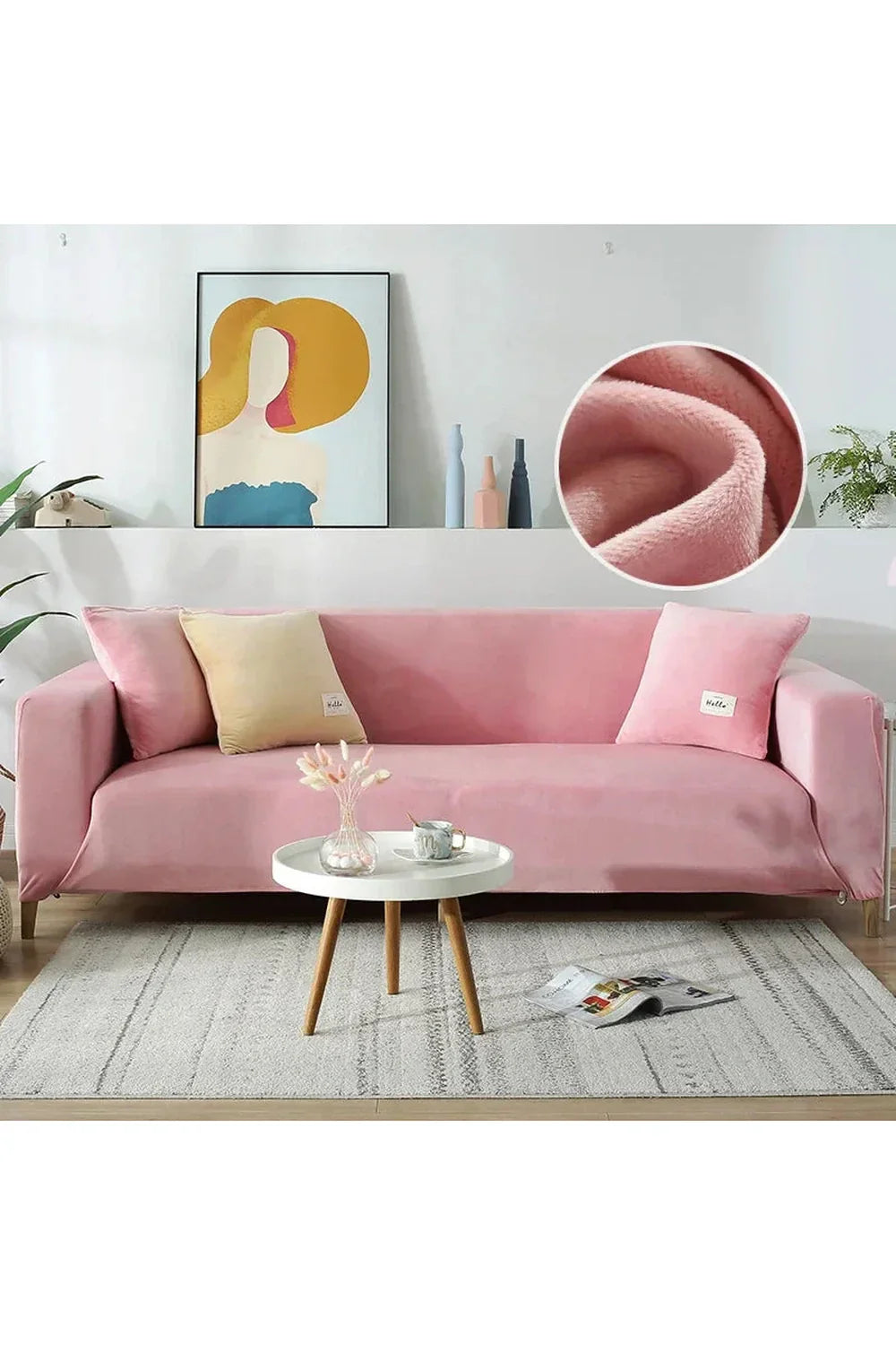 Stretch Polyester Armchair Sofa Cover