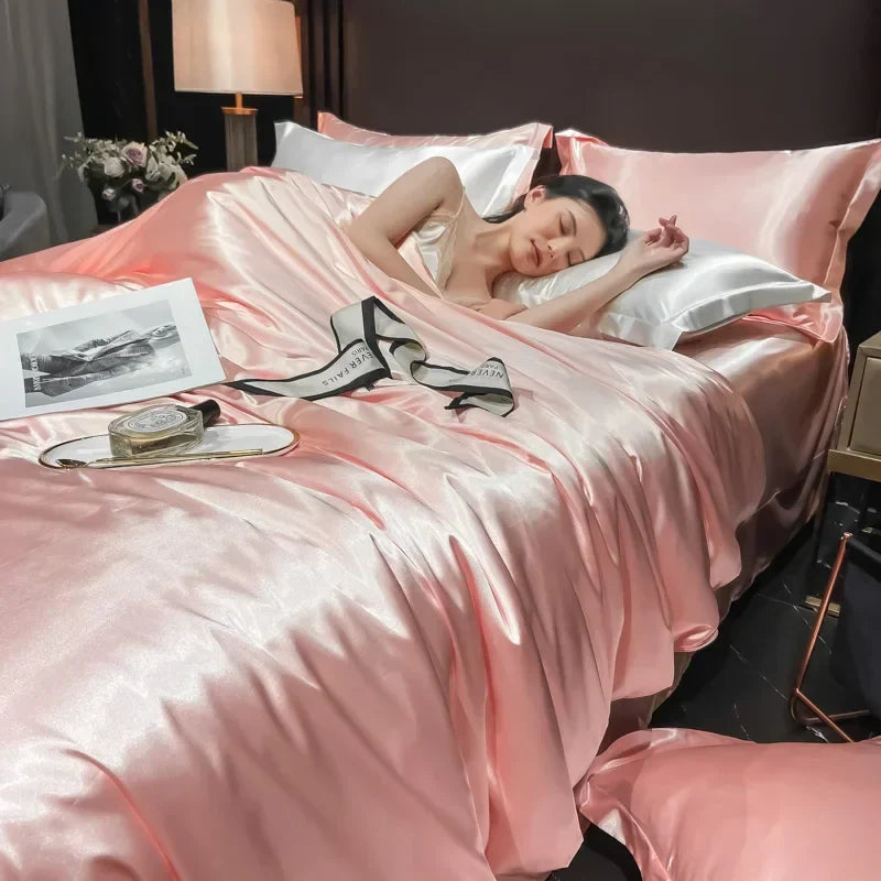 Luxurious Silk Bedding Set for Restful Sleep