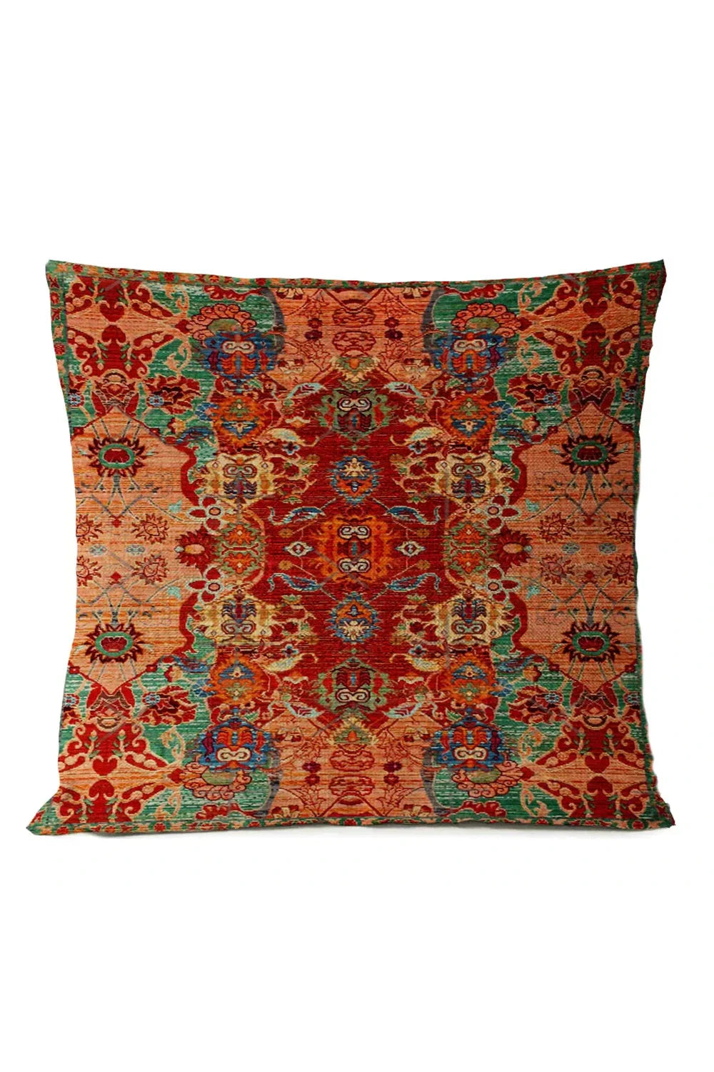 Ethnic Tribal Cotton-Linen Pillowcase