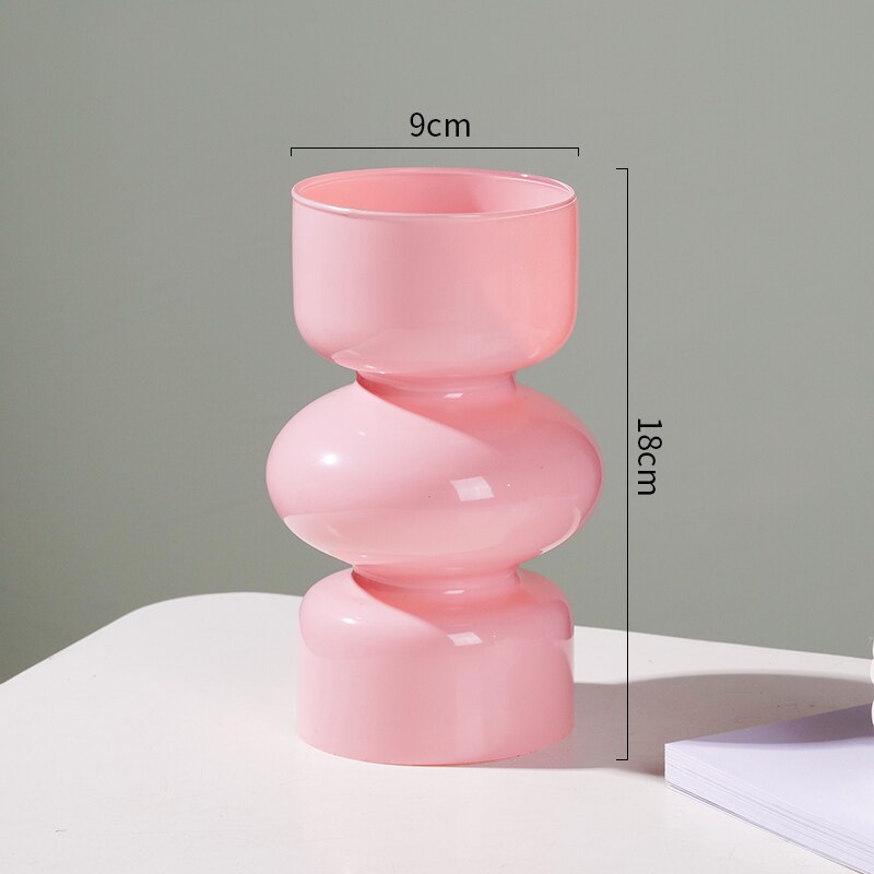 Multicolor Glass Animal Vase - 7 Colors