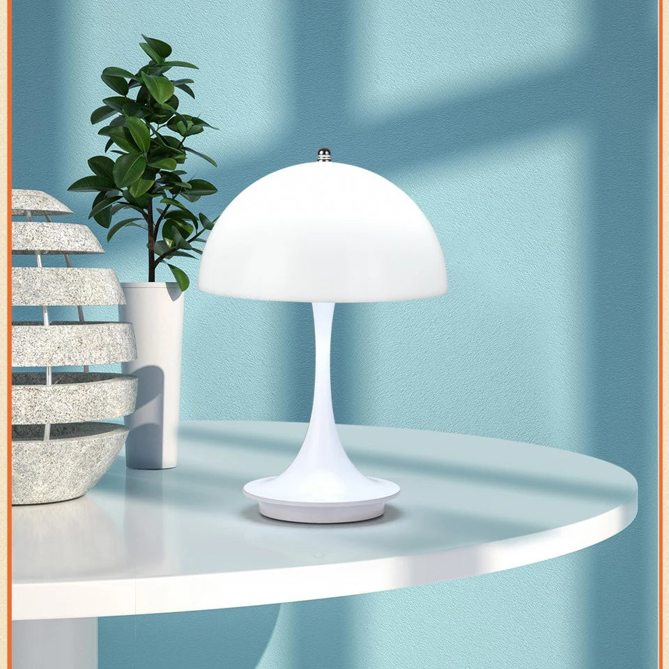 Elegant Touch Control LED Table Lamp with USB Charging