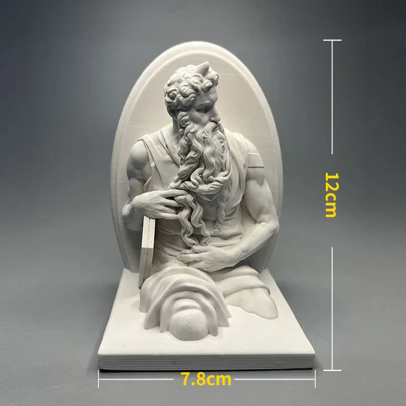 Nordic Character Plaster Figurine DIY Hand-Painted Art Decor