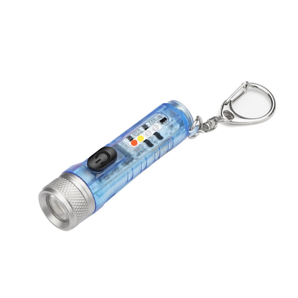 Mini LED Keychain Flashlight with Multiple Brightness Settings