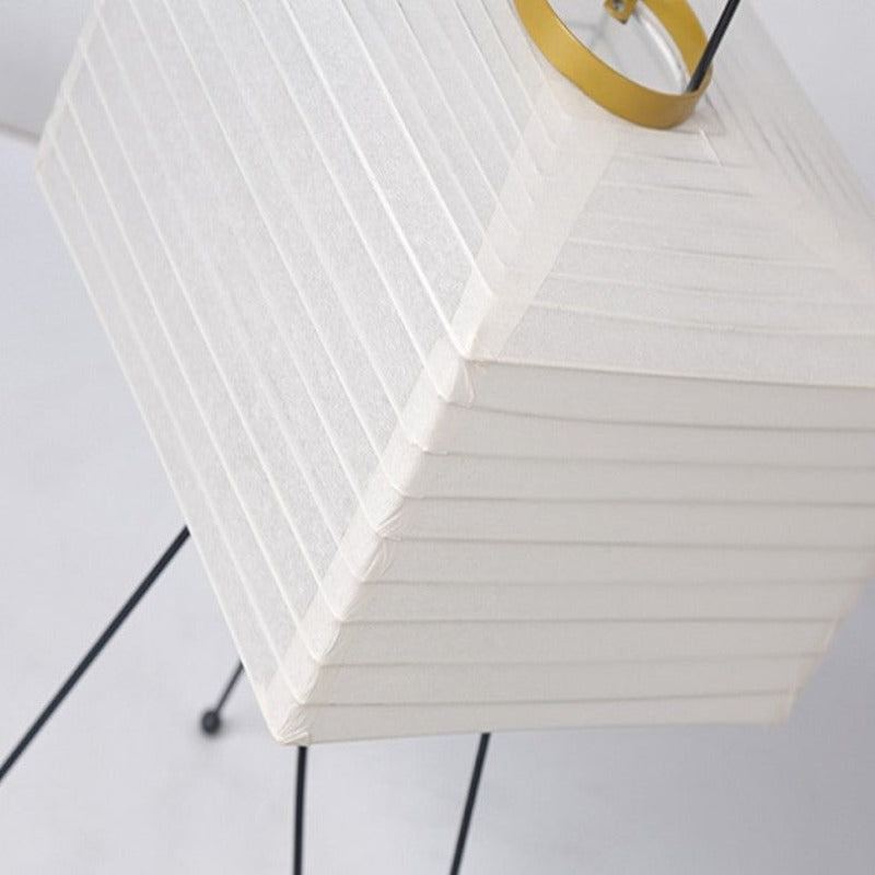 Japanese Paper Tripod Floor Lamp
