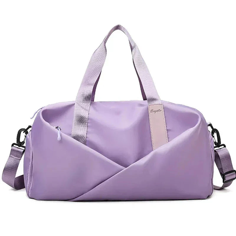 Lightweight Nylon Sports Bag - Versatile Handbag and Travel Tote