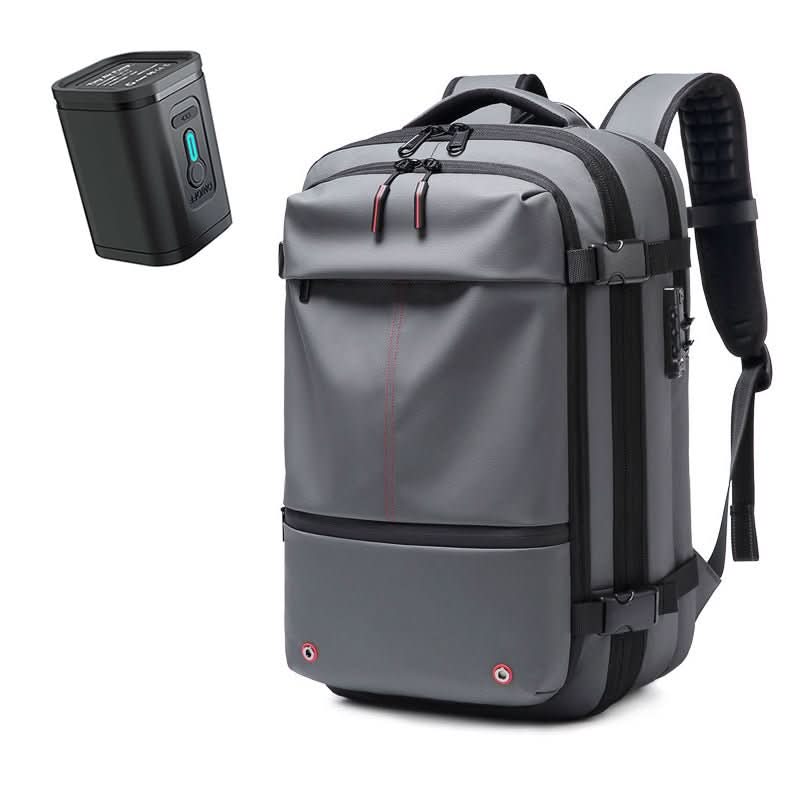 Compressible Travel Laptop Backpack with Padded 17.3" Compartment