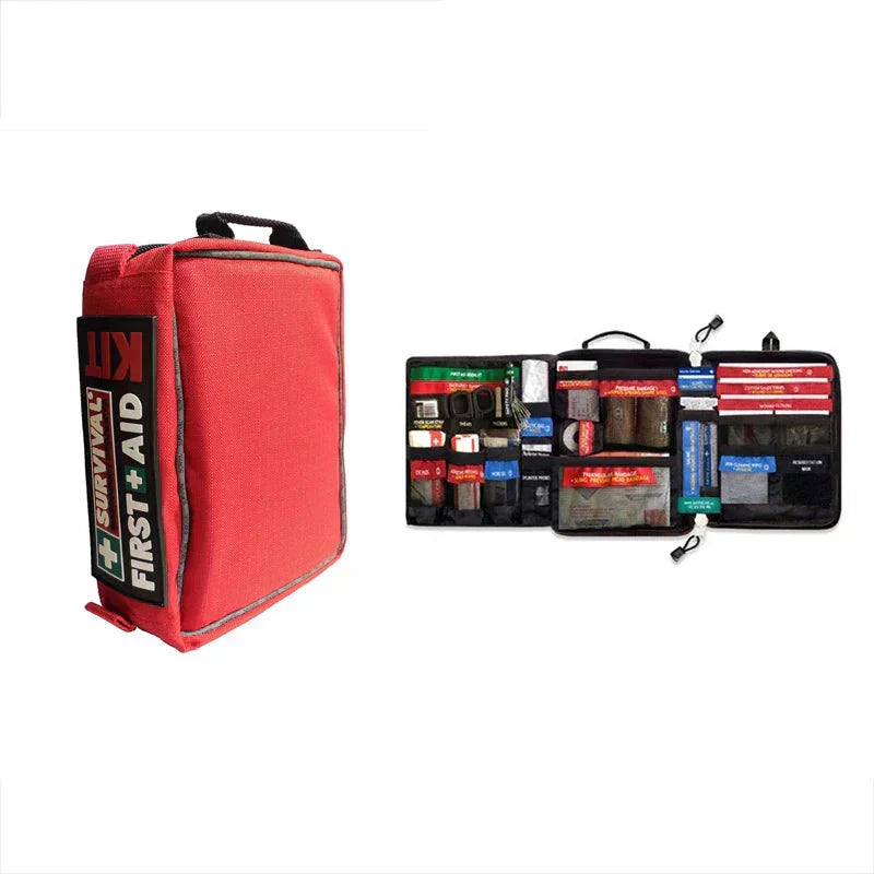 Waterproof Travel First Aid Kit - Compact Medical Bag