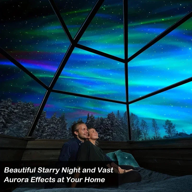 Northern Lights Projector with Music Sync and Remote Control