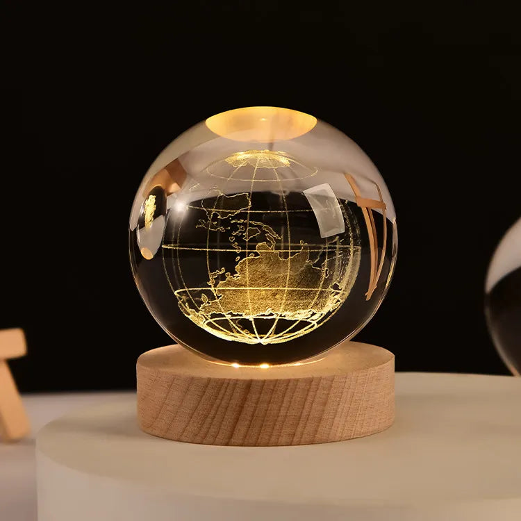 3D Crystal Night Light – Unique Glass Gift for All Occasions