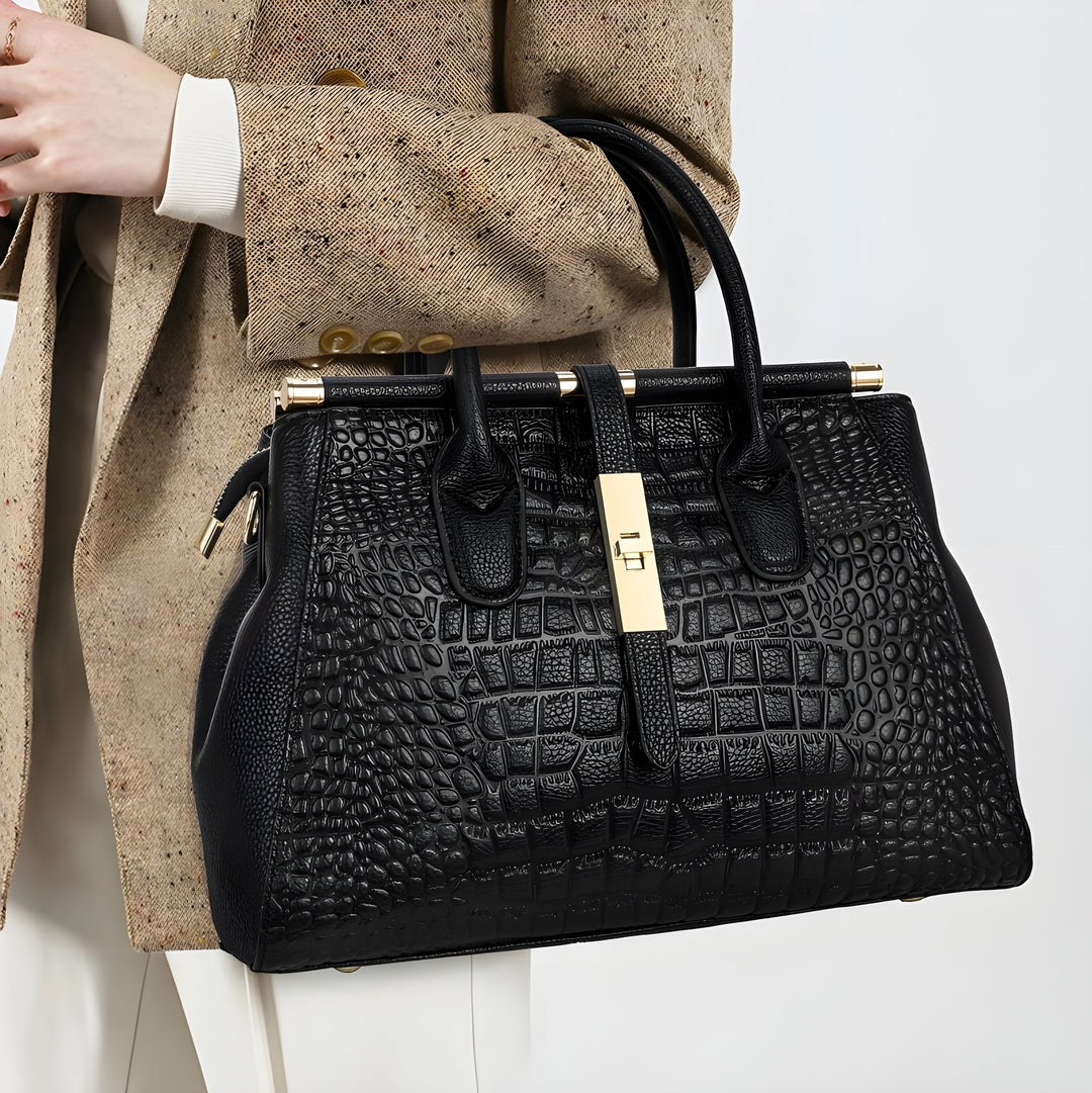 Elysian Croc Handbag