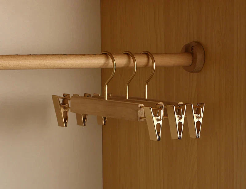 Wide Shoulder Wooden Non-Slip Suit Hangers
