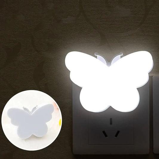 Automatic LED Night Light with Dusk Sensor - Warm White Comfort Light