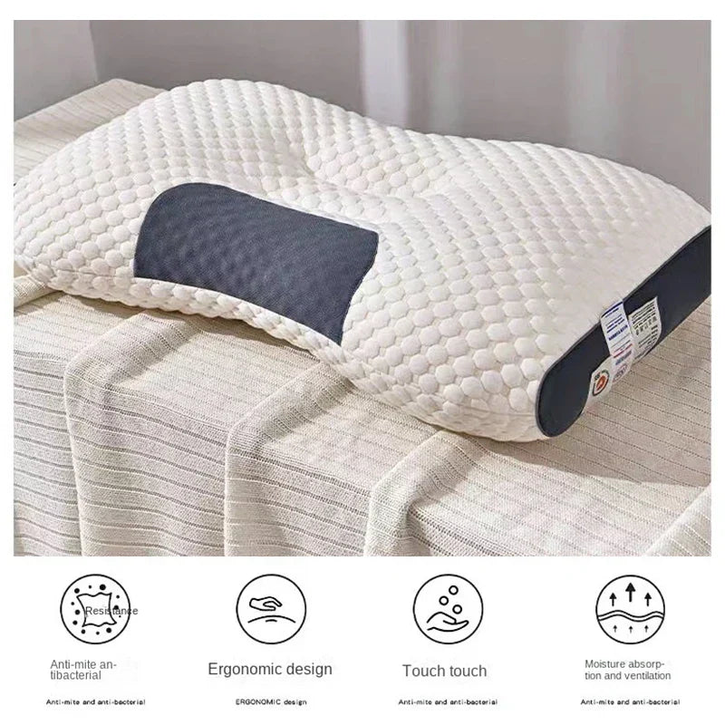 Orthopedic Reverse Traction Neck Pillow for Cervical Support 19 x 29 in