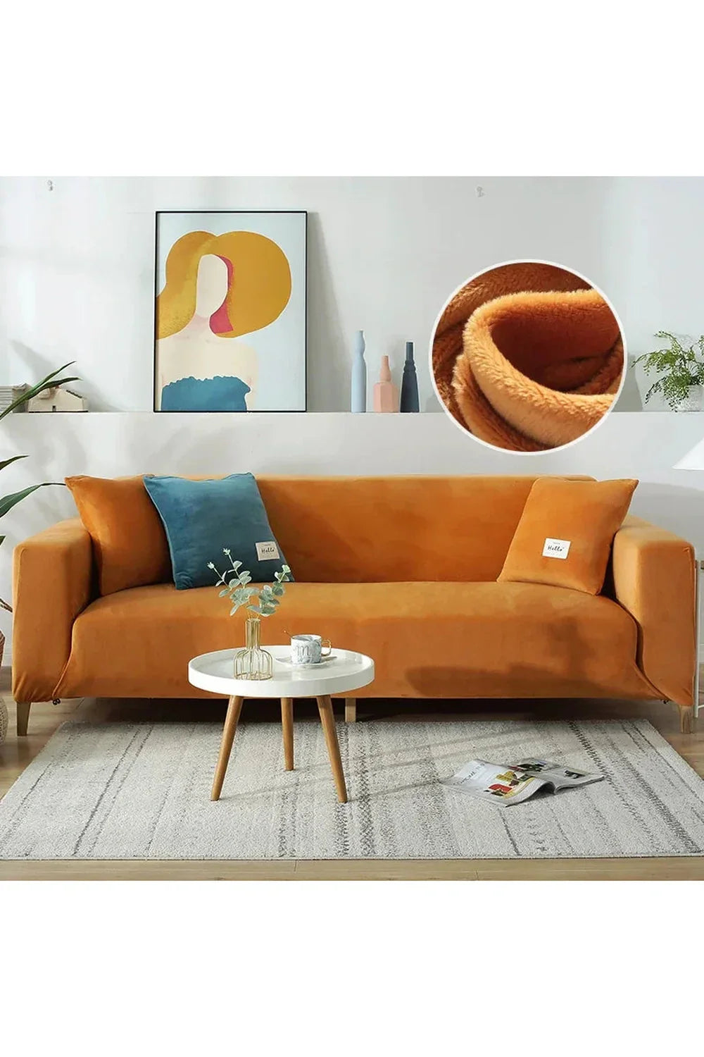 Stretch Polyester Armchair Sofa Cover