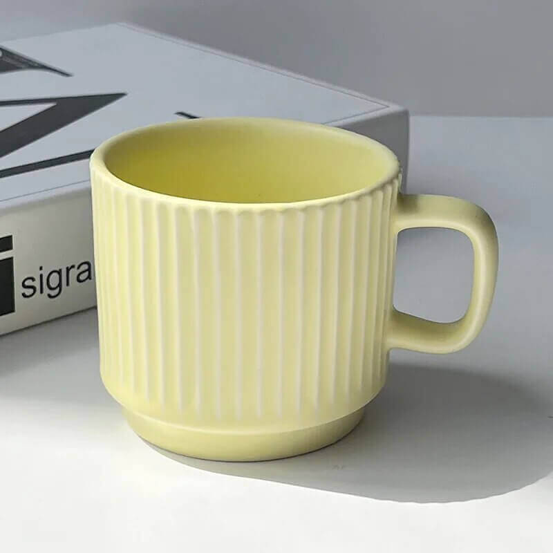 Nordic Macaron Ceramic Coffee Mug - 260ml