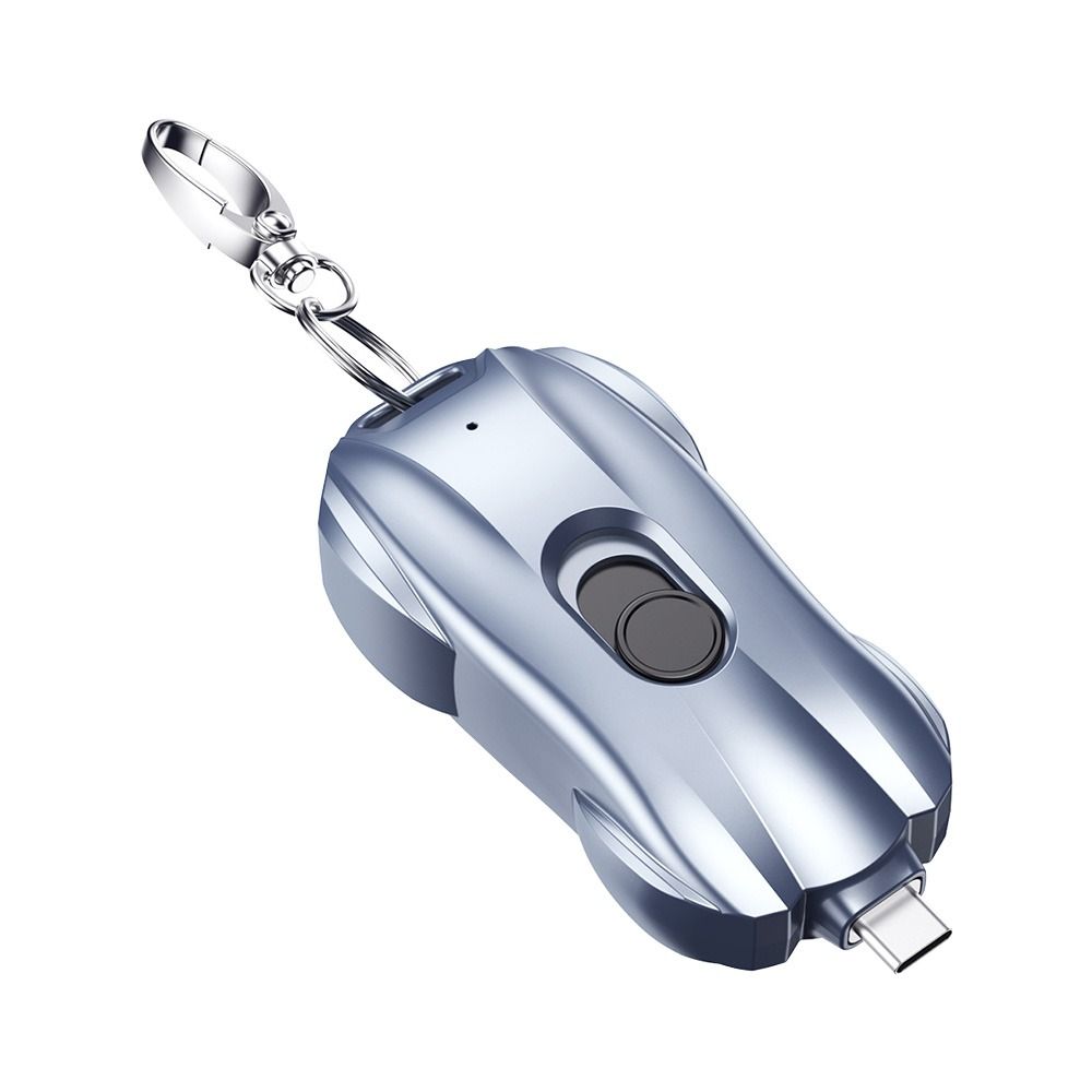 Mini Portable 1500mAh Power Bank Charger with Carabiner Clip