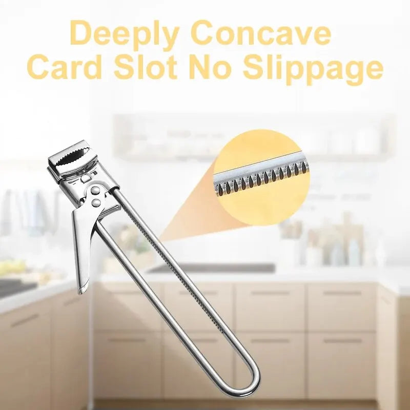 Adjustable Non-Slip Stainless Steel Bottle and Jar Opener