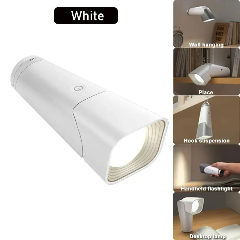 Wall-Mountable LED Night Light with Motion Sensor and Rechargeable Battery