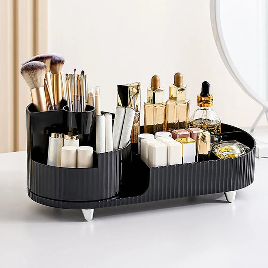 Luxury Rotating Beauty Organizer with Chic Design