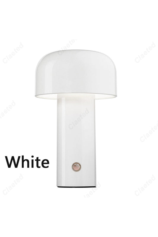 Modern Mushroom-Shaped Table Lamp in ABS and Aluminum