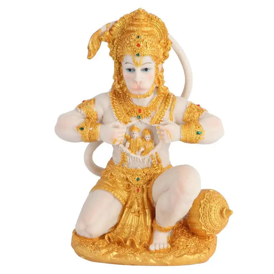 Hanuman Buddha Monkey God Figurine Resin Sculpture