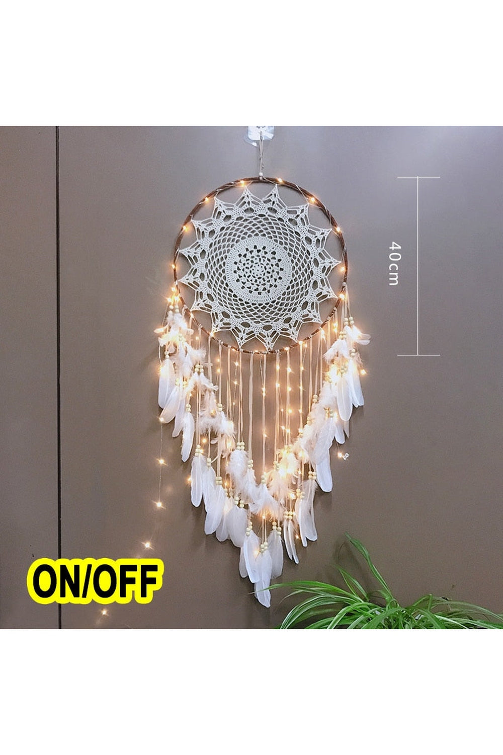 Large Organic Dreamcatcher Wall Decor