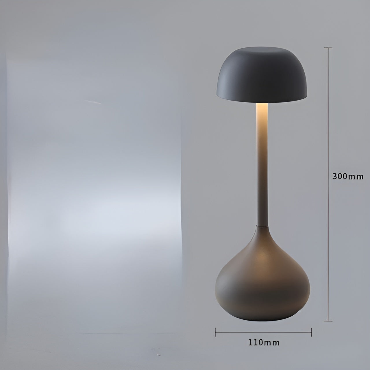 Wireless Dimmable LED Table Lamp with Adjustable Brightness