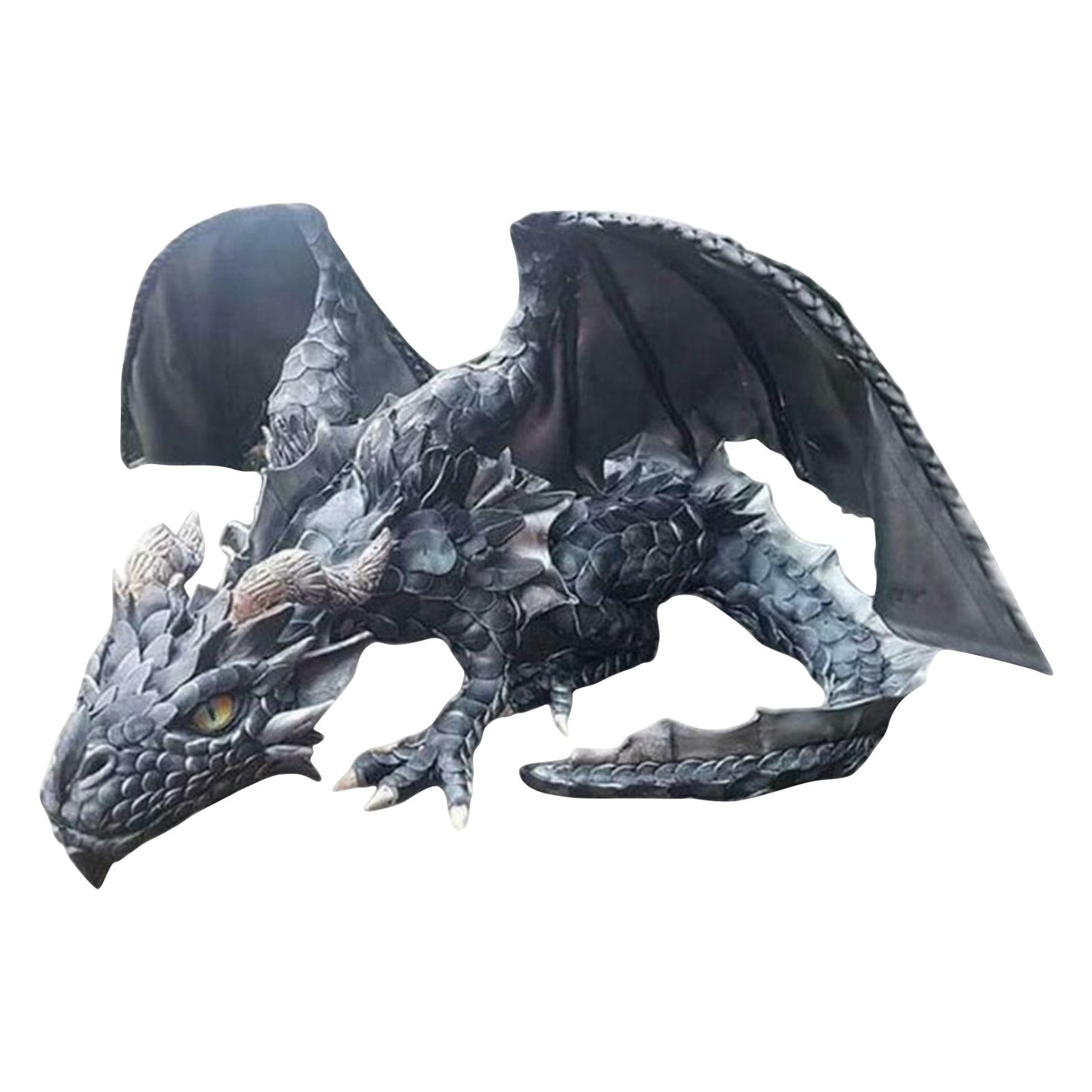 Gothic Dragon Guardian Statue for Outdoor Decor