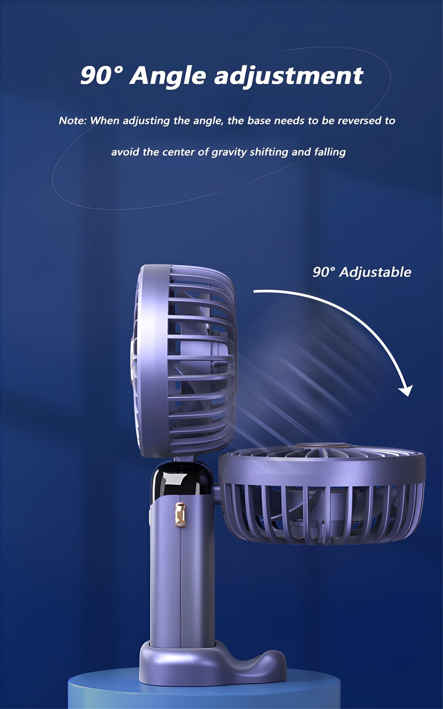 Rechargeable Handheld Mini Fan for Instant Cooling