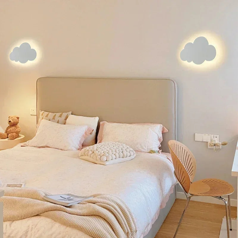 Dimmable LED Cloud Wall Light with 3-Color Options