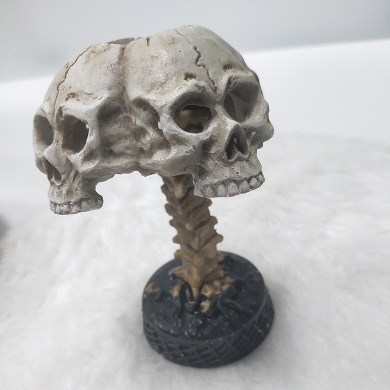 Skeleton Skull Table Lamp with Shadow Projection