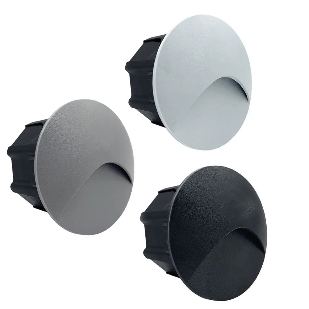 Waterproof LED Recessed Wall Light for Outdoor Steps and Balconies
