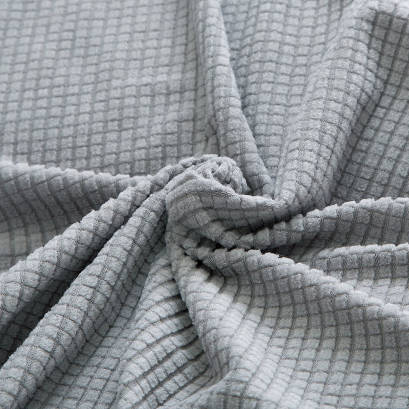 Textured Stretch Sofa Cover - Non-Slip, Machine Washable for 1 to 3 Seater Sofas