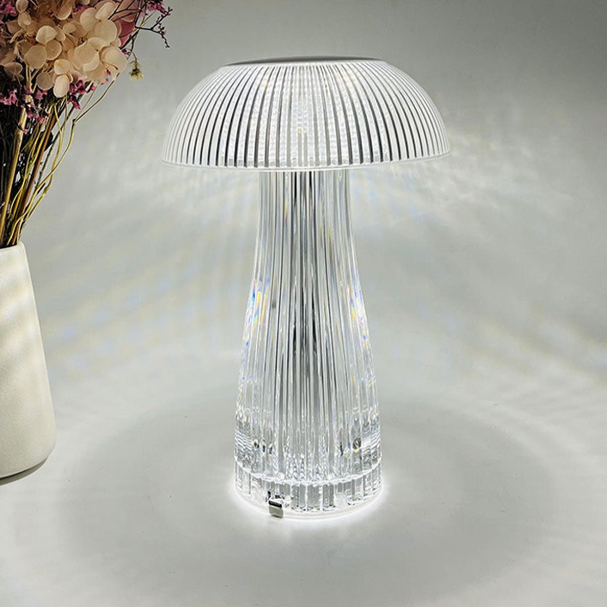Rechargeable LED Mushroom Table Lamp