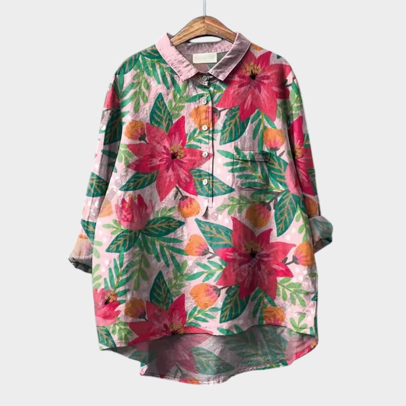 Dottie - Nature Motif Blouse