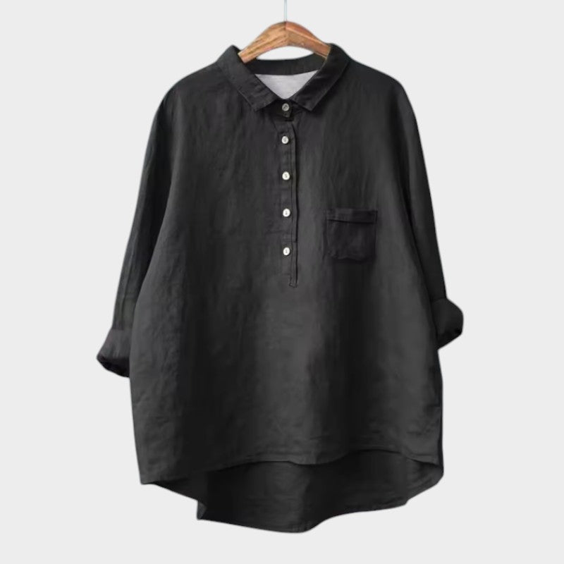Olivea - Casual Relaxed Blouse