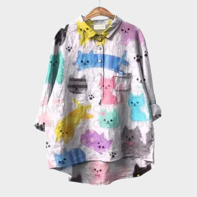 Feloura - Pet Printed Blouse