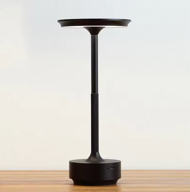 Wireless LED Table Lamp with Touch Control and Adjustable Brightness