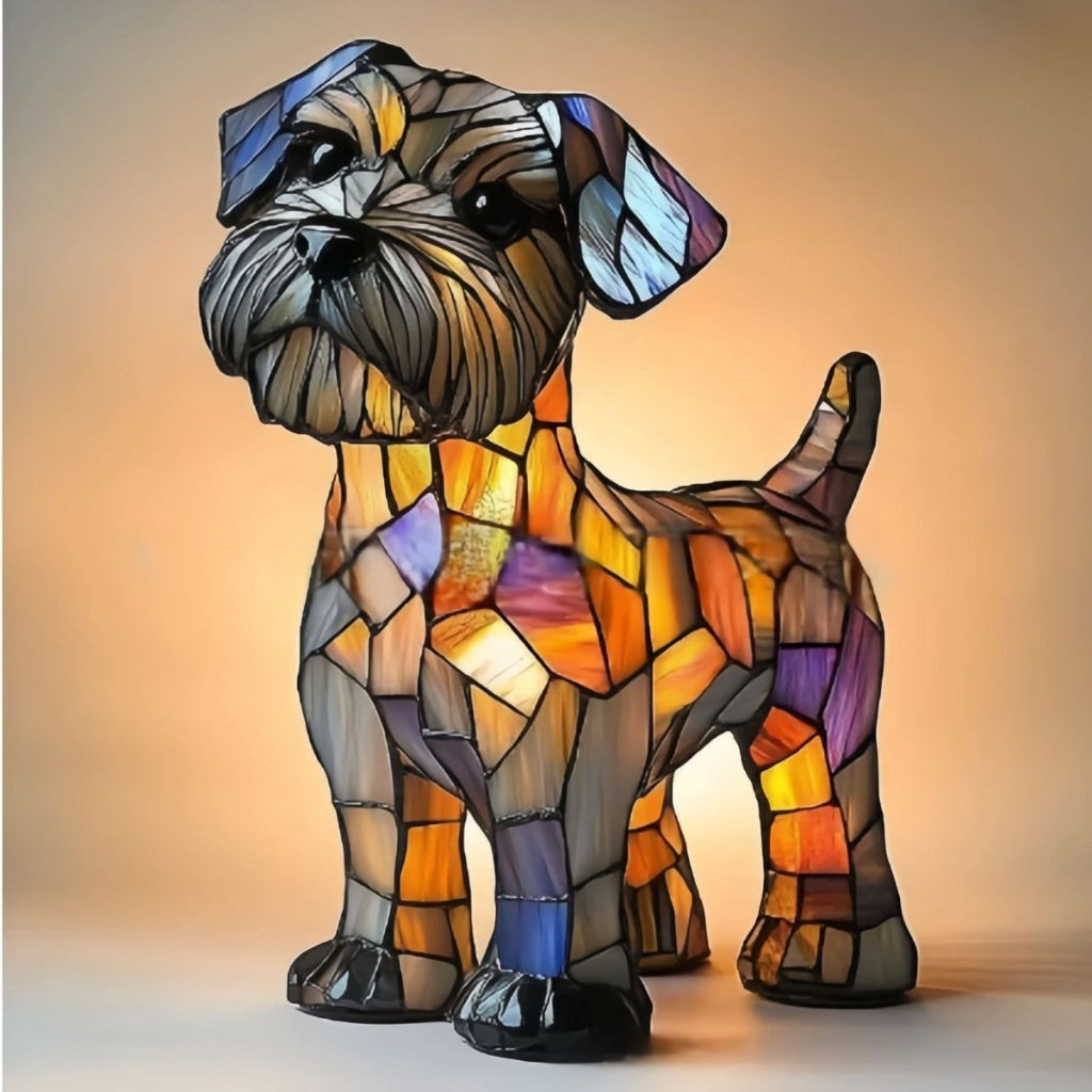 Dog Breed LED Night Light - Artistic USB Lamp
