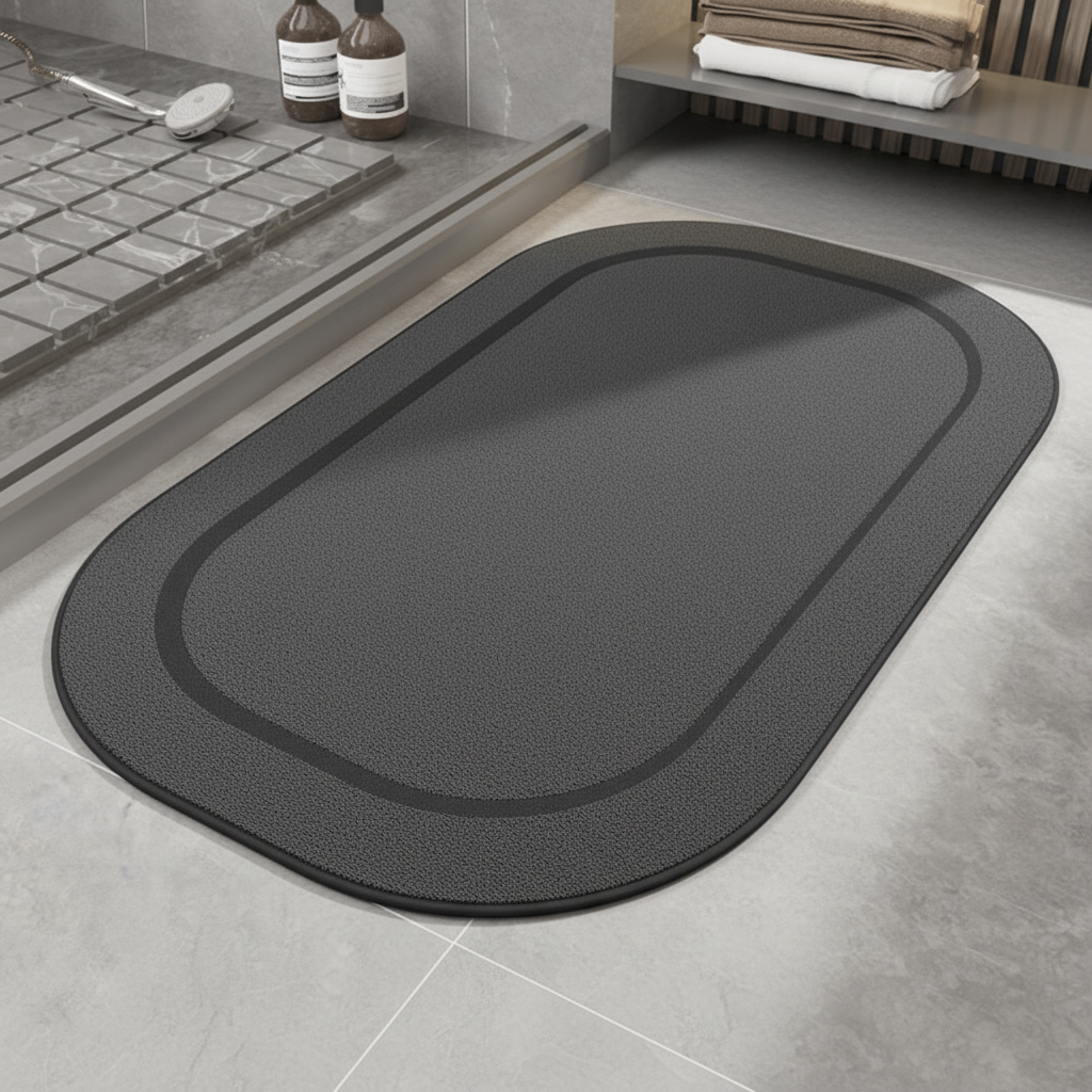 Quick-Drying Non-Slip Bath Mat with Skin-Friendly Surface
