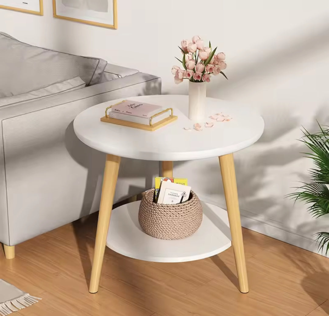 Contemporary Two-Tier Coffee Table for Living Room