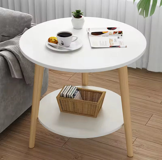 Contemporary Two-Tier Coffee Table for Living Room