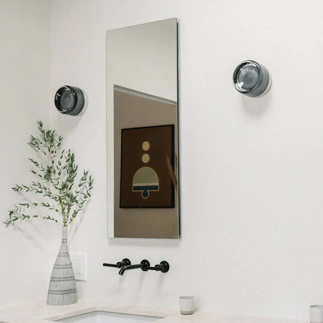 Modern LED Wall Light with Rounded Shade